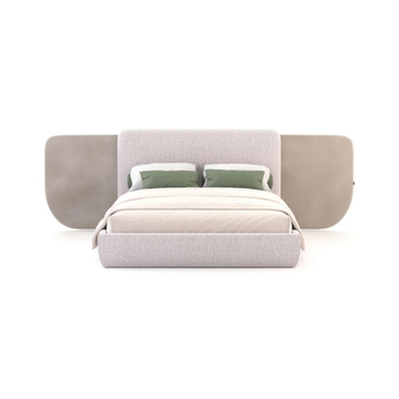 MARGEM - Upholstered fabric bed by Stylish Club - view 3